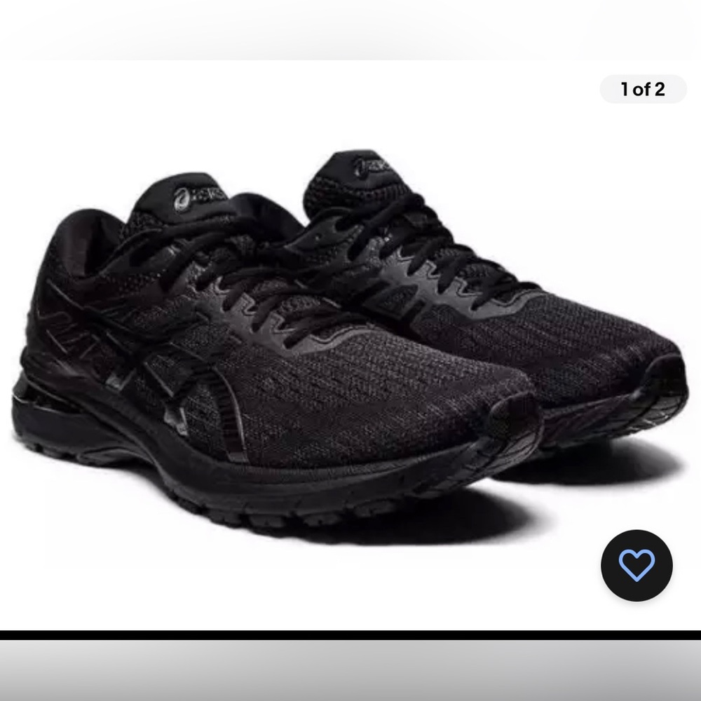 ASICS GT 2000 9 'Triple Black' 1011A983-002. WIDE